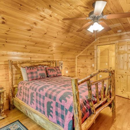 Trout N' About Your Blue Ridge Mountains Retreat, Hot Tub + Game Room! Ellijay Dış mekan fotoğraf