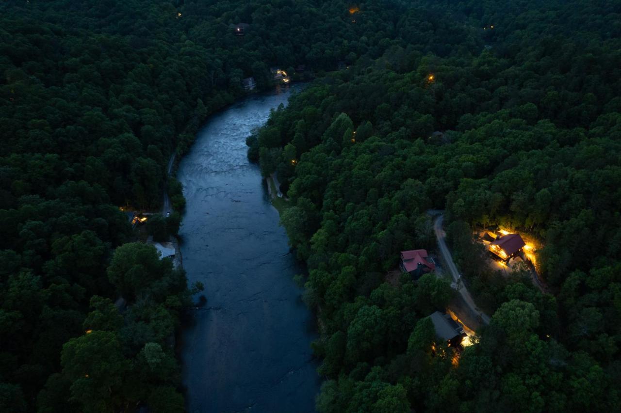 Trout N' About Your Blue Ridge Mountains Retreat, Hot Tub + Game Room! Ellijay Dış mekan fotoğraf