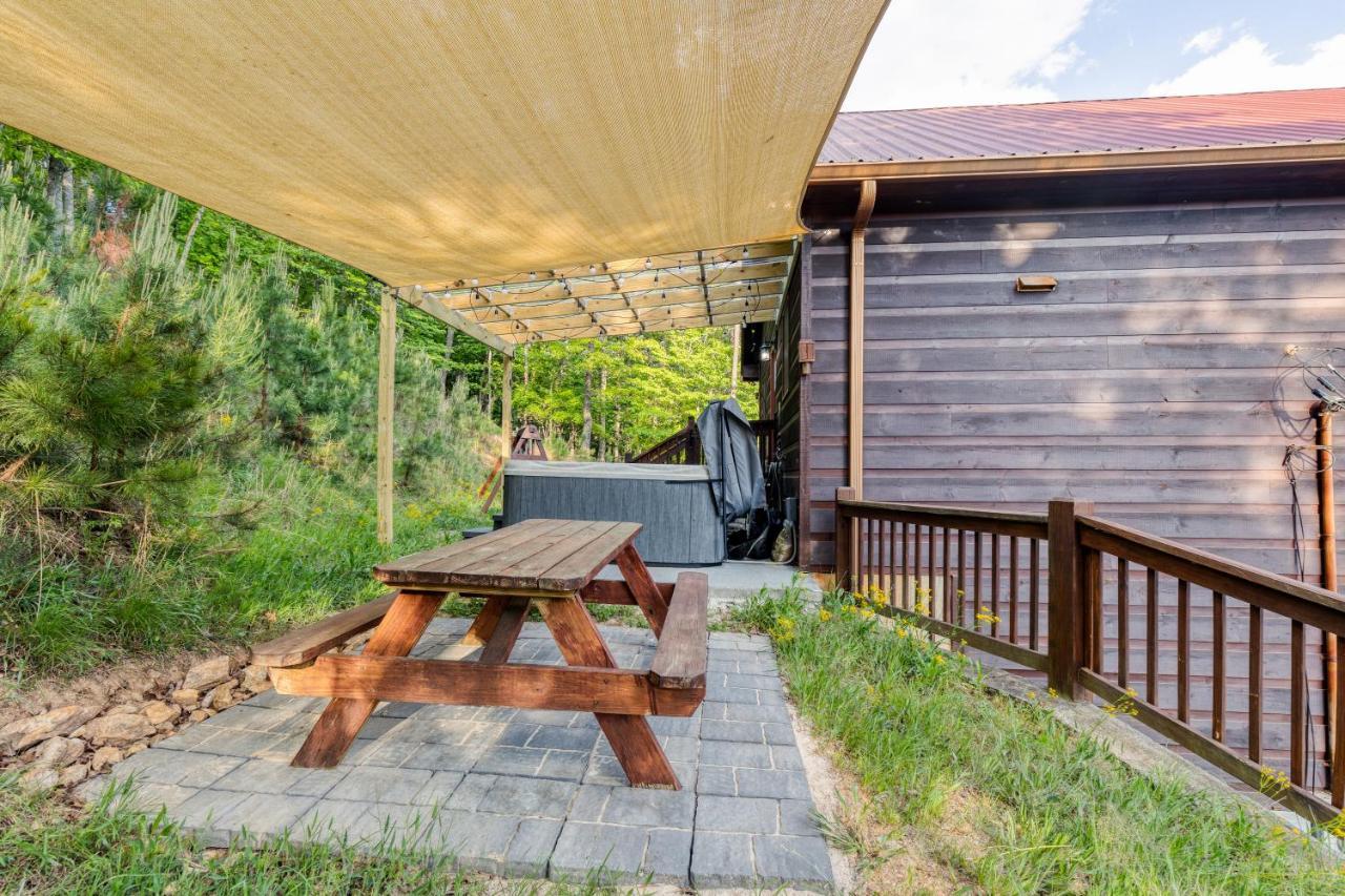 Trout N' About Your Blue Ridge Mountains Retreat, Hot Tub + Game Room! Ellijay Dış mekan fotoğraf