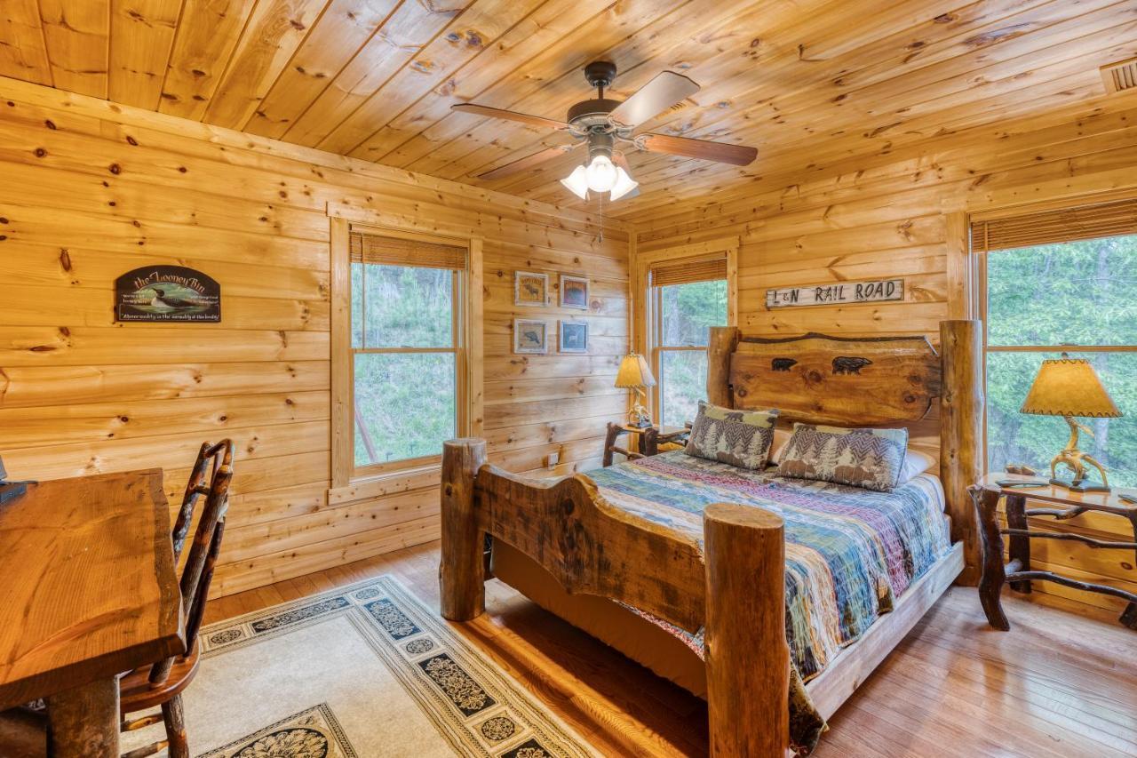 Trout N' About Your Blue Ridge Mountains Retreat, Hot Tub + Game Room! Ellijay Dış mekan fotoğraf